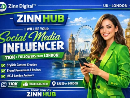 Be Your Social Media Influencer With 110K+ Following From London 2 Be Your Social Media Influencer With 110K+ Following From London