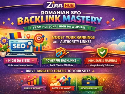 Create Romanian Seo Backlink Mastery From Personal High Da Websites