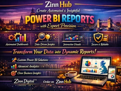 Create automated and insightful Power BI reports with expert precision