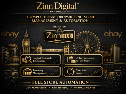 Complete Manage Your Ebay Dropshipping Store And Automation