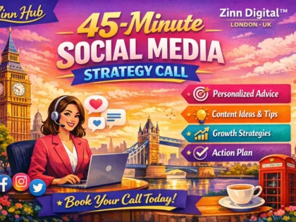 do a 45 minute call to discuss your social media strategy