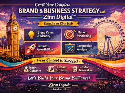Craft Your Complete Brand And Business Strategy With Zinn Digital ™