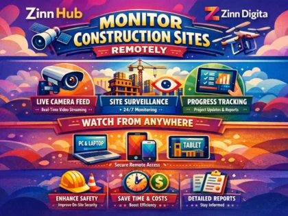monitor construction sites remotely