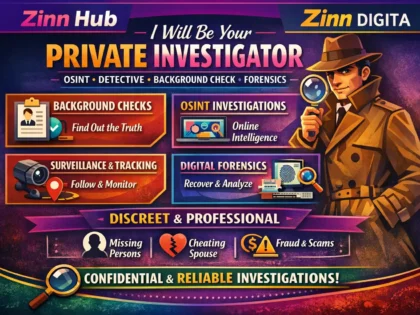 be your private investigator