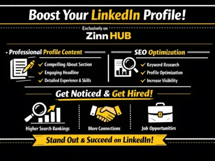 write linkedin profile content and boost search optimization