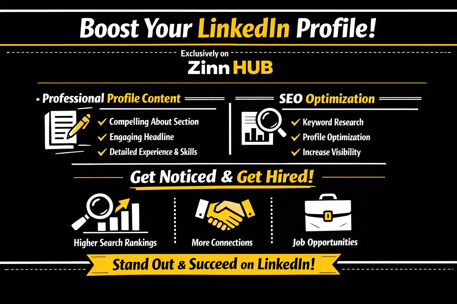Write Linkedin Profile Content And Boost Search Optimization 1 Write Linkedin Profile Content And Boost Search Optimization