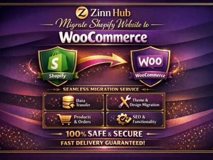 migrate shopify website to woocommerce