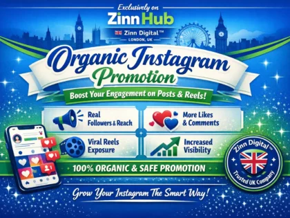 Organic Instagram promotion to boost engagement on posts and reels