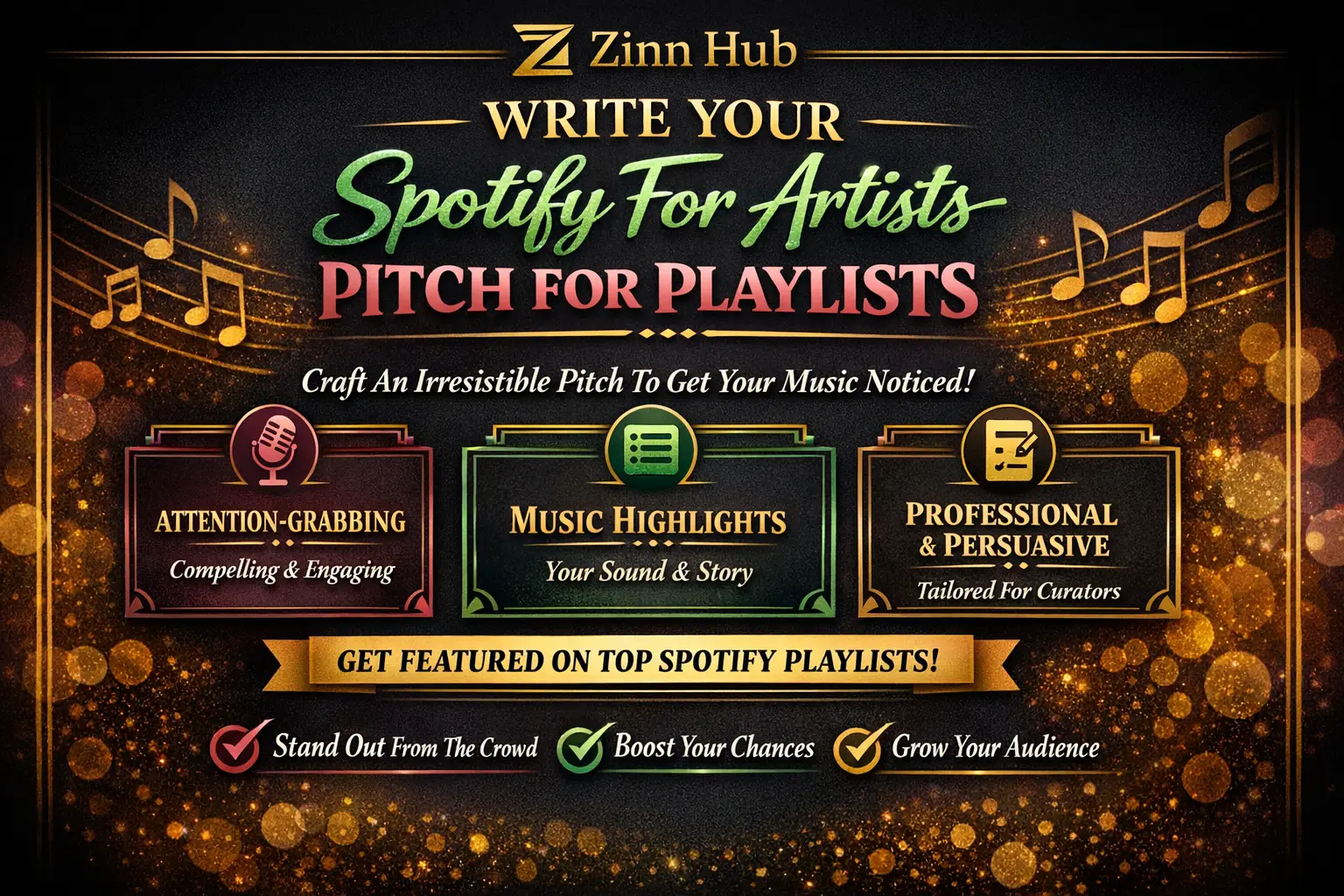Write Your Spotify For Artist Pitch For Playlists 1 Write Your Spotify For Artist Pitch For Playlists