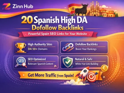 build 20 spanish high da dofollow backlinks for powerful spain SEO links