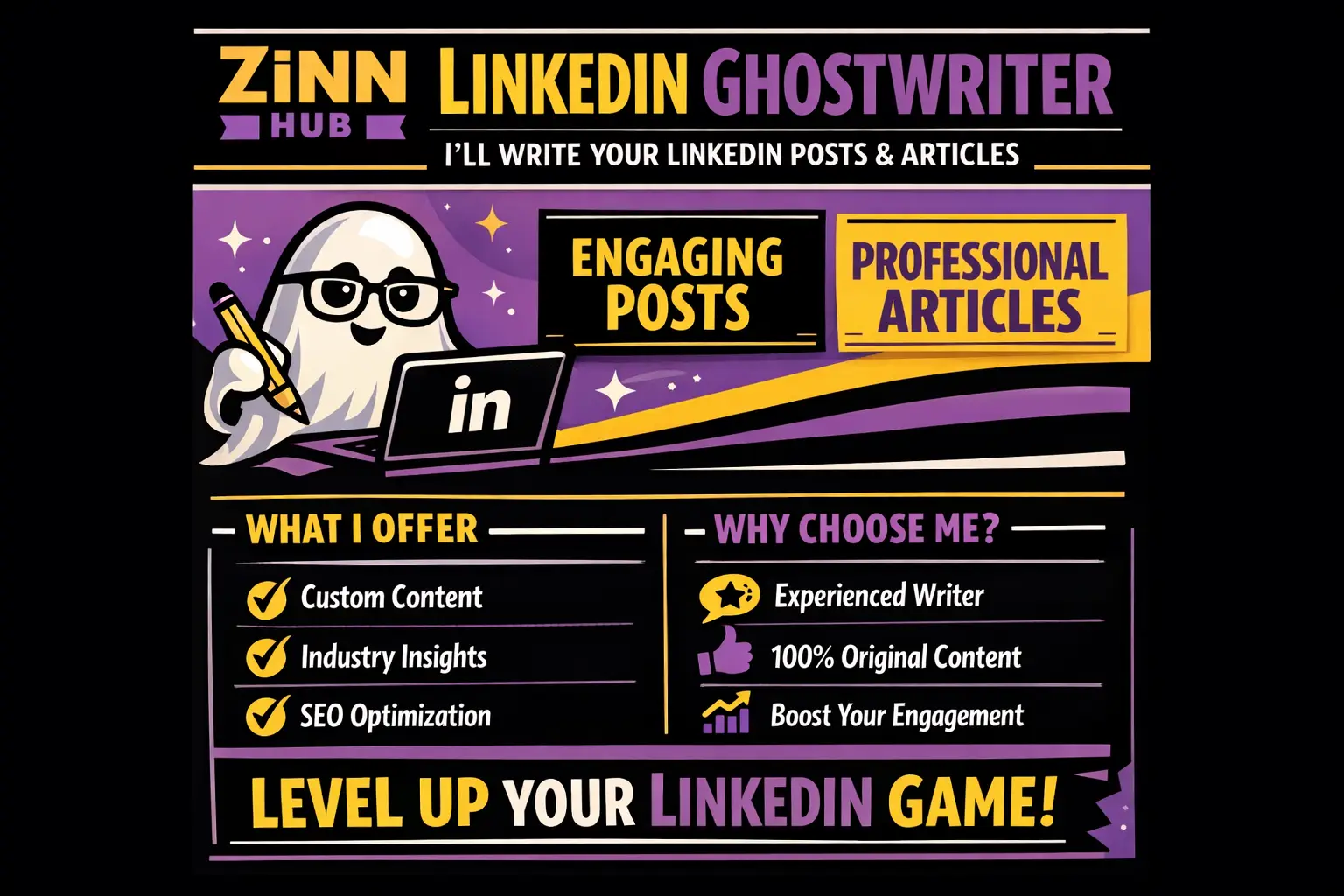 Write Your Linkedin Posts And Articles As Linked In Ghostwriter 1 Write Your Linkedin Posts And Articles As Linked In Ghostwriter