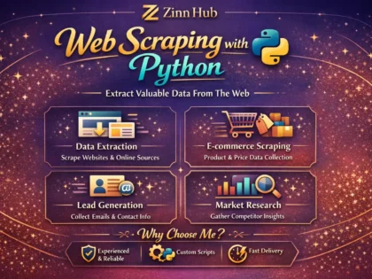 conduct web scraping using python
