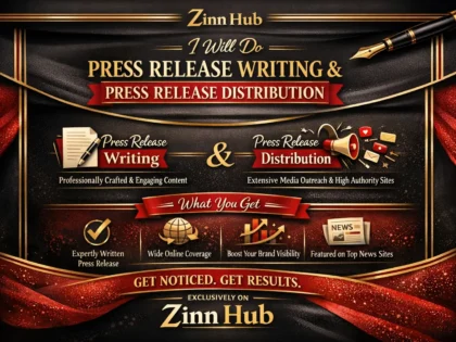 do press release writing and press release distribution