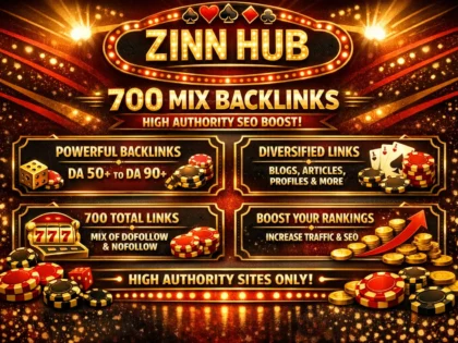 700 mix backlinks through high authority sites