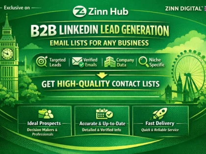 build b2b linkedin lead generation email list for any business