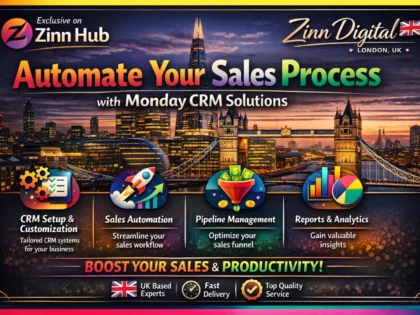 Automate your sales process with Monday CRM solutions