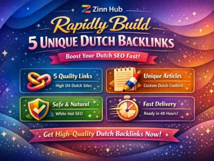 rapidly build 5 unique dutch backlinks