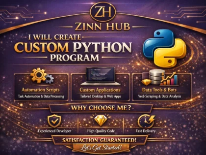 Create Custom Python Program 2 Create Custom Python Program