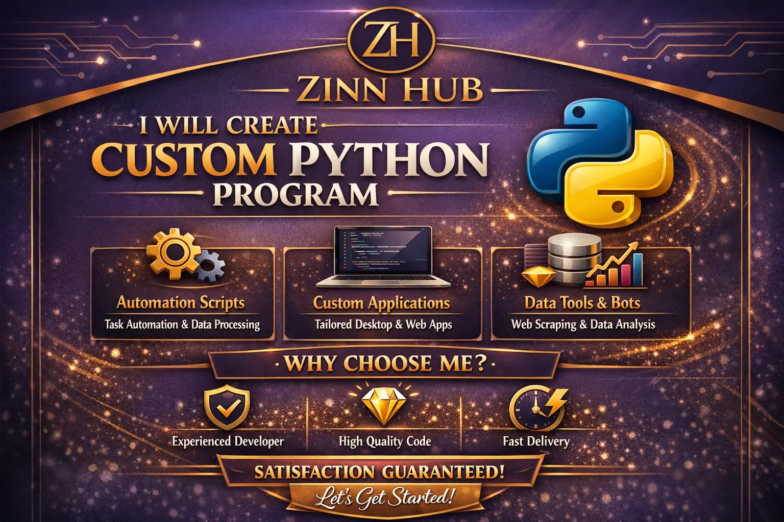 Create Custom Python Program 1 Create Custom Python Program