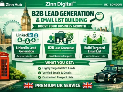 B2B Lead Generation, Linkedin Lead Generation And Build A Prospect Email List 2 B2B Lead Generation