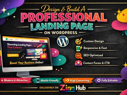 Design And Build A Professional Landing Page On Wordpress 2 Design And Build A Professional Landing Page On Wordpress