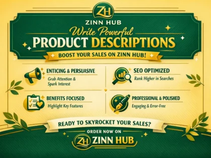 write powerful product descriptions