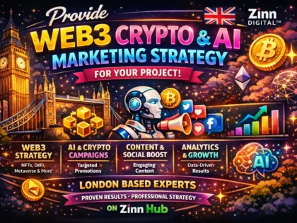 Provide Web3 crypto AI marketing strategy for your project