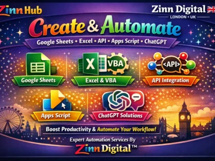 Create or automate Google Sheets