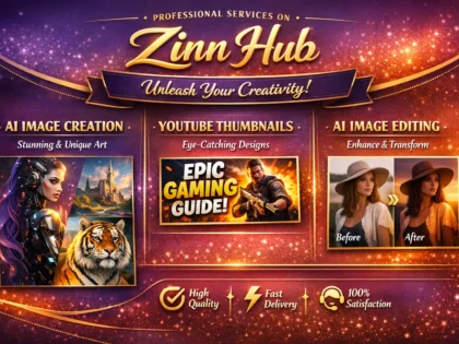 create ai images, youtube thumbnails and ai image editing