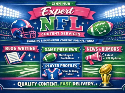 Provide Expert Nfl Content Services Including Blog Writing