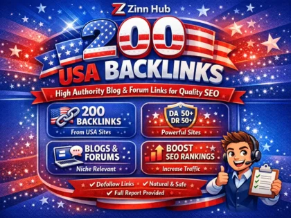 Build 200 Usa Backlinks On High Authority Blog And Forum Sites Quality Seo Link