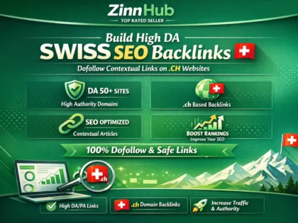 build high da swiss SEO dofollow contextual backlinks on ch websites