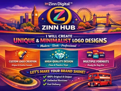 Create Unique Modern Minimalist And Quality Logo Designs