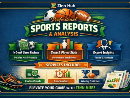 create sports reports and analyses