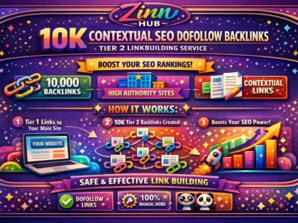 do 10k contextual seo dofollow backlinks tier 2 linkbuilding service