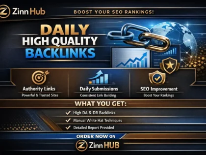 Provides Daily Basis High Quality Backlinks