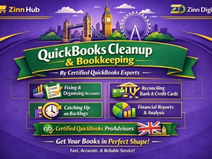 QuickBooks cleanup and bookkeeping by certified QuickBooks experts