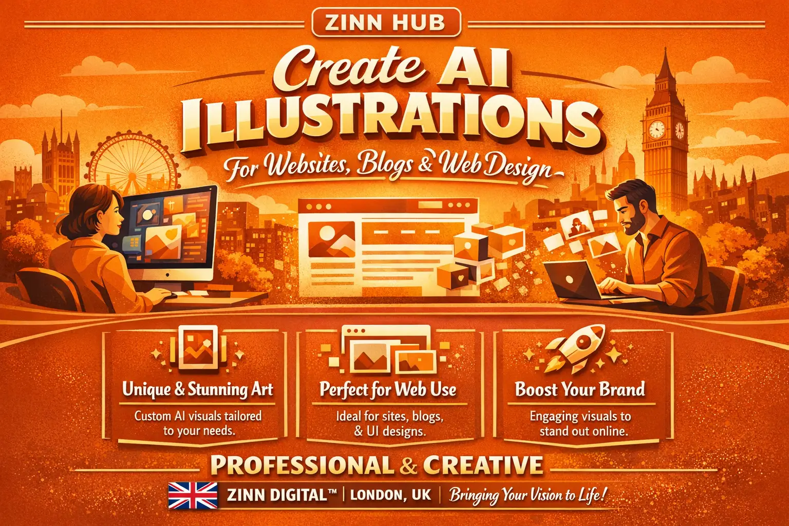 Create Ai Illustrations For Websites, Blogs And Web Design 1 Create Ai Illustrations For Websites