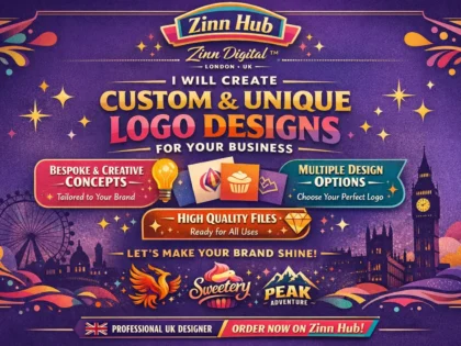 Create custom and unique logo designs for your business