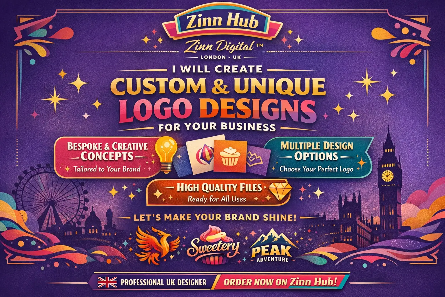 Create Custom And Unique Logo Designs For Your Business 1 Create Custom And Unique Logo Designs For Your Business