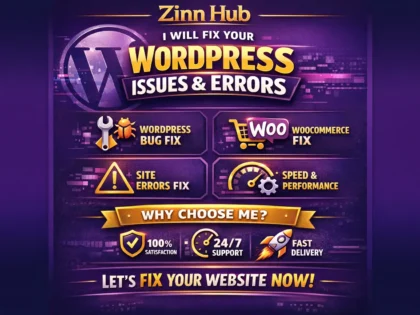 Fix Wordpress Issues