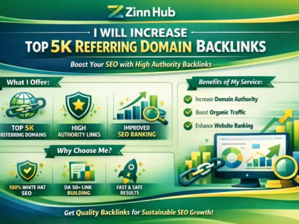 Increase Top 5K Referring Domain Backlinks 2 Increase Top 5K Referring Domain Backlinks