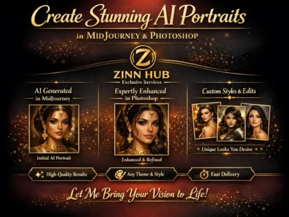 Create Custom Ai Portraits In Midjourney And Photoshop