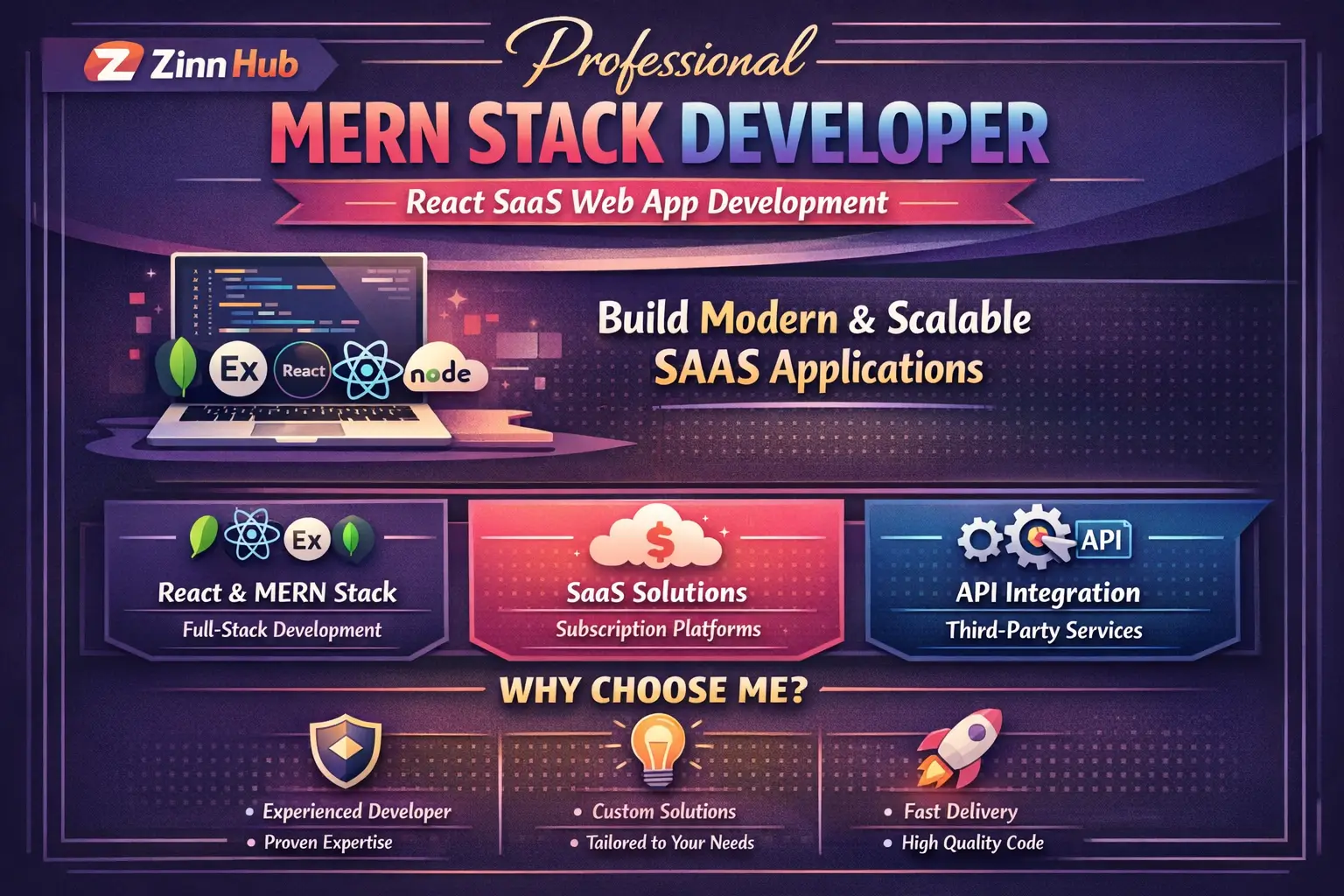 Professional Mern Stack Developer | React Saas Web App Development 1 Professional Mern Stack Developer | React Saas Web App Development