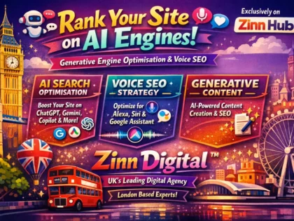 Rank your site on AI engines with generative engine optimisation and voice SEO