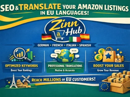 seo and translate your amazon listings in eu languages