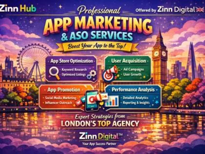 Professional App Marketing And Aso Services By Zinn Digital ™ Experts