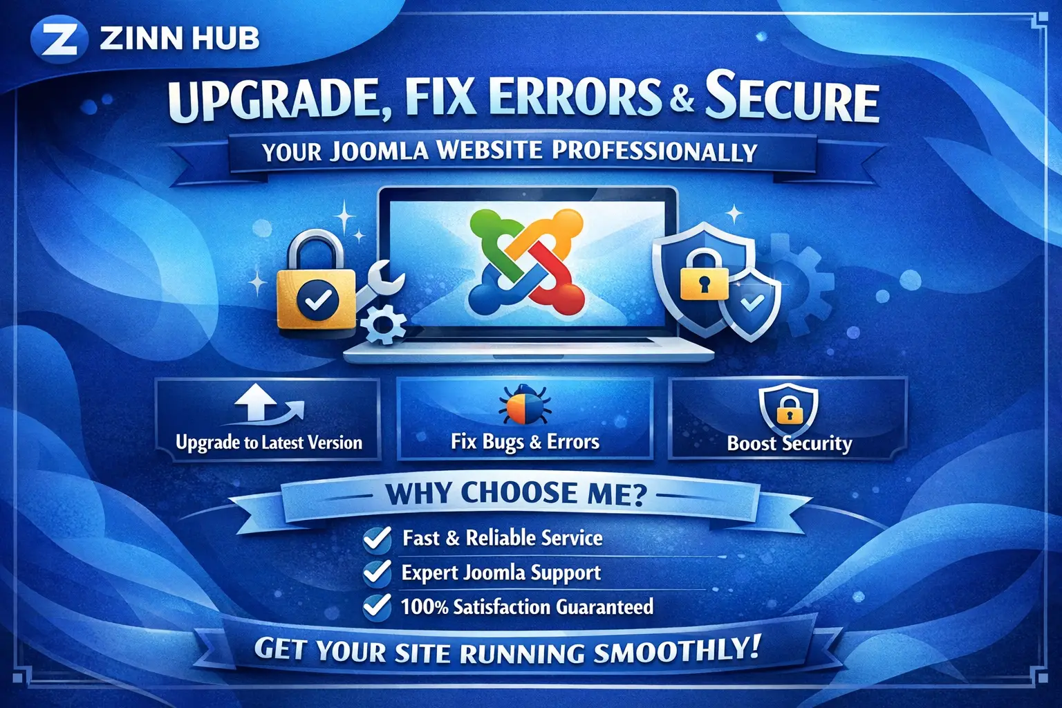 Upgrade Fix Errors And Secure Your Joomla Website Professionally 1 Upgrade Fix Errors And Secure Your Joomla Website Professionally