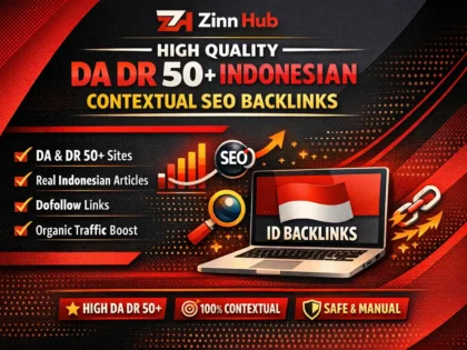 do high quality da DR 50 plus indonesian contextual SEO dofollow id backlinks
