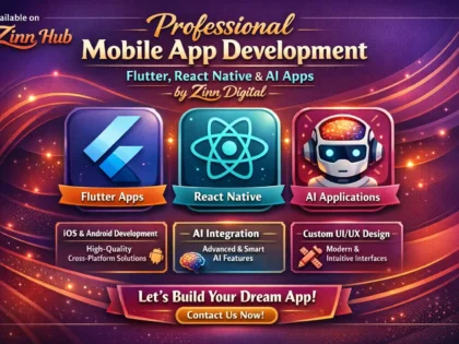Professional Mobile App Development - Flutter